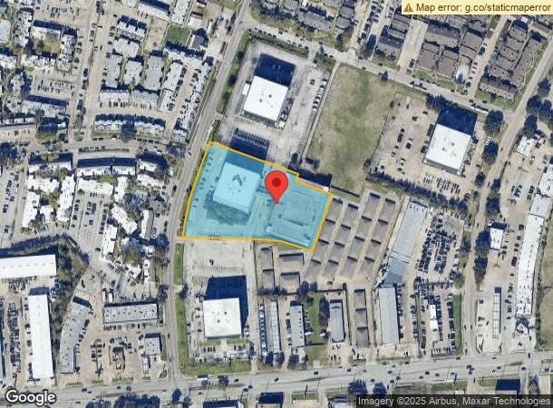  9894 Bissonnet St, Houston, TX Parcel Map