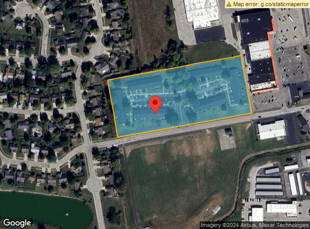  750 W Maple Dr, Lebanon, IN Parcel Map