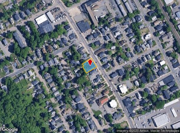 722 N Main St, Brockton, MA Parcel Map