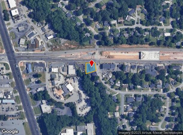  601 Burbank Cir Se, Smyrna, GA Parcel Map