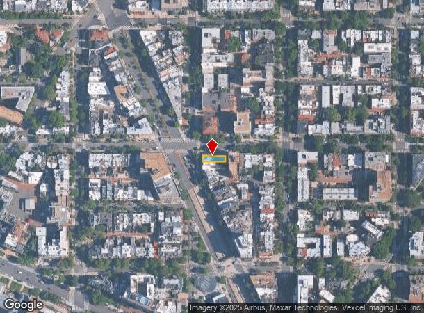  1647 20Th St Nw, Washington, DC Parcel Map