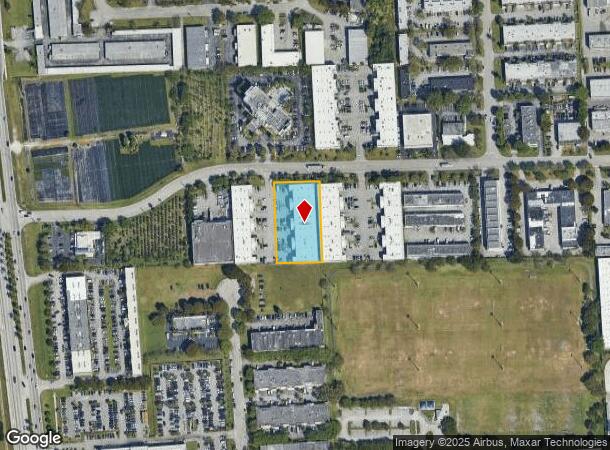13450 Sw 131St St, Miami, FL Parcel Map