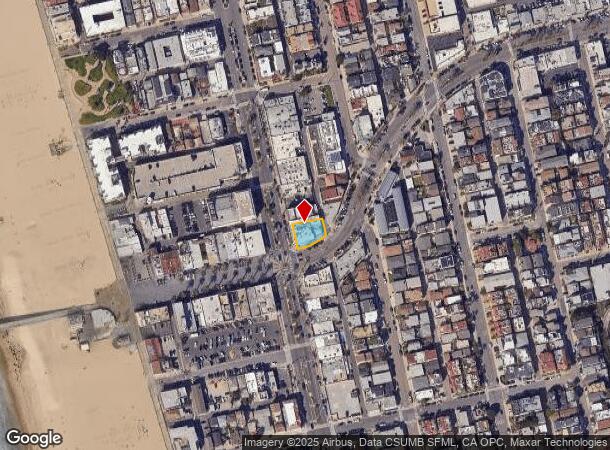  117 Pier Ave, Hermosa Beach, CA Parcel Map