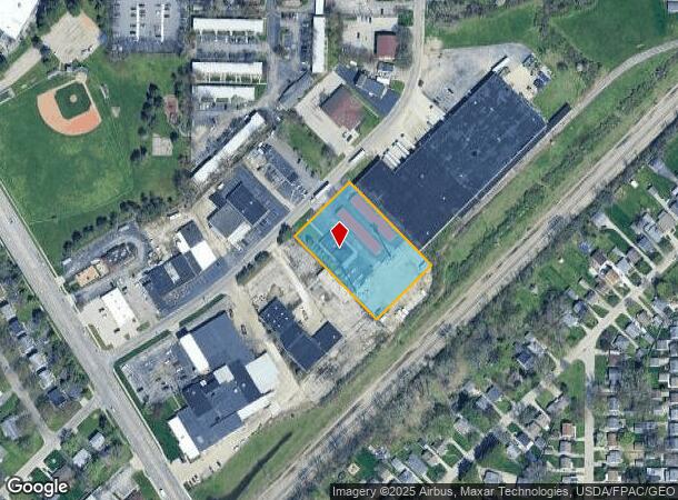  2221 Tedrow Rd, Toledo, OH Parcel Map