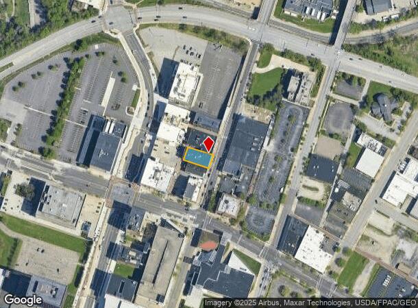  24 N High St, Akron, OH Parcel Map