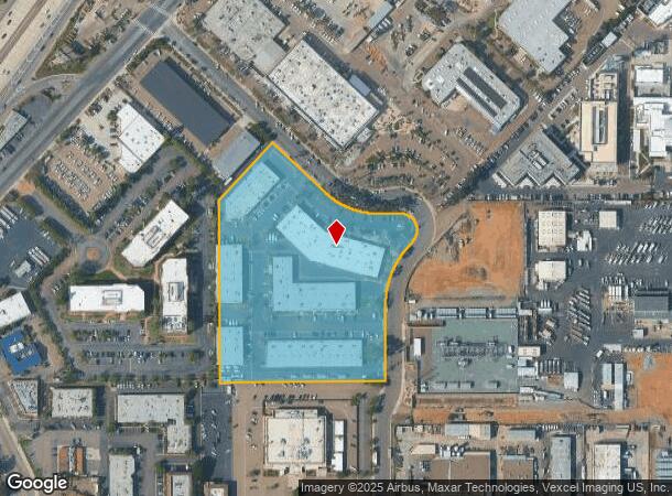 5450 Complex St, San Diego, CA Parcel Map