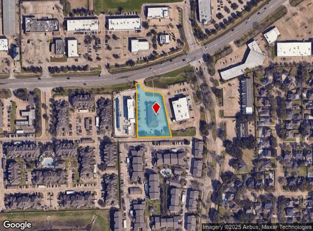 9530 Broadway St, Pearland, TX Parcel Map