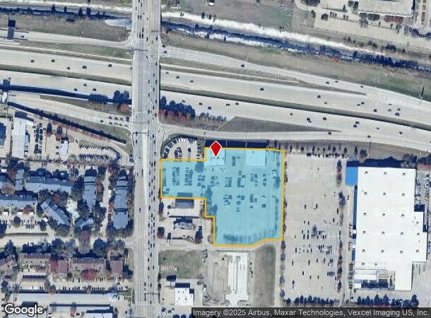  19350 Preston Rd, Dallas, TX Parcel Map