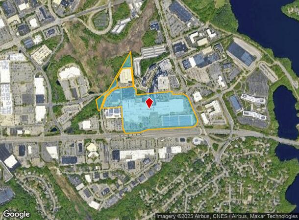  1235 Worcester St, Natick, MA Parcel Map