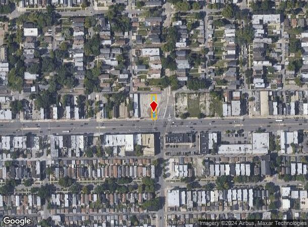  3406 W North Ave, Chicago, IL Parcel Map