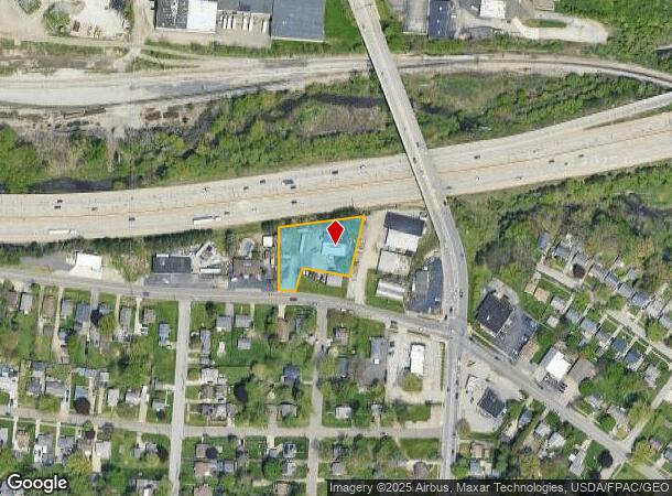  2457 Mogadore Rd, Akron, OH Parcel Map