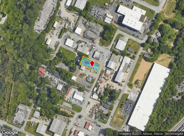  2801 Wood Ave, Chattanooga, TN Parcel Map