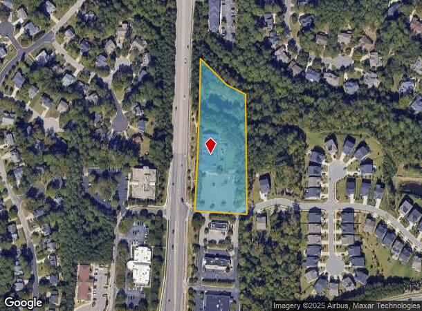  2880 Nc 55 Hwy, Cary, NC Parcel Map