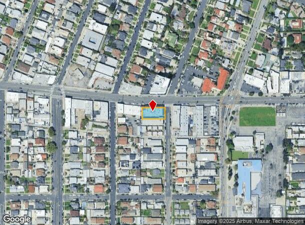  3500 W Pico Blvd, Los Angeles, CA Parcel Map