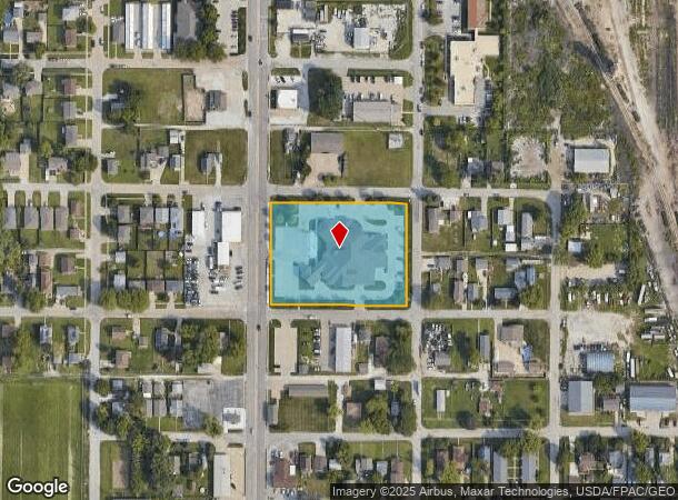 1225 N 16Th St, Council Bluffs, IA Parcel Map