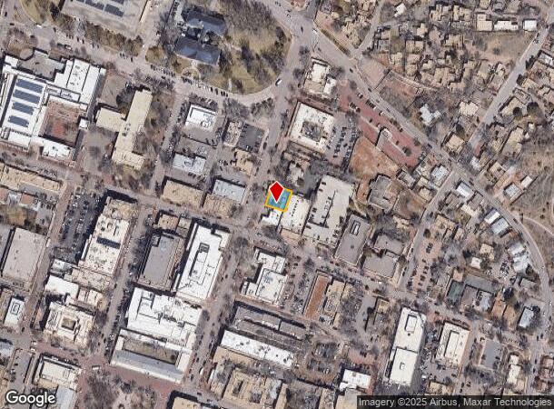  213 Washington Ave, Santa Fe, NM Parcel Map