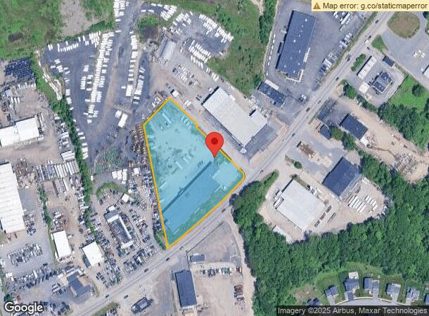  210 Sw Cutoff, Worcester, MA Parcel Map