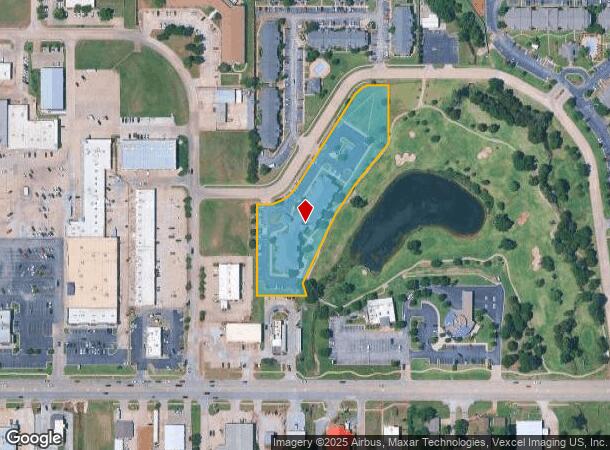 300 E Pebble Creek Ter, Mustang, OK Parcel Map