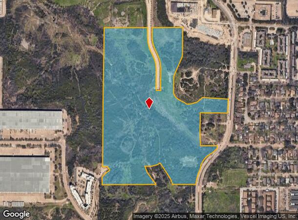  1300 N Westmoreland Rd, Dallas, TX Parcel Map