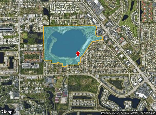 4284 Avalon Dr, Naples, FL Parcel Map
