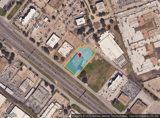  8100 John W Carpenter Fwy, Dallas, TX Parcel Map