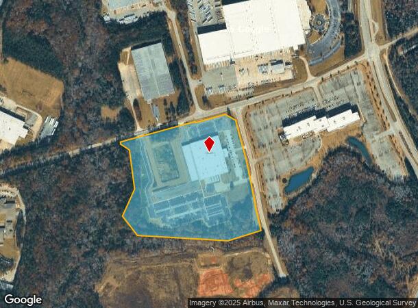  5898 Osceola Ct, Midland, GA Parcel Map
