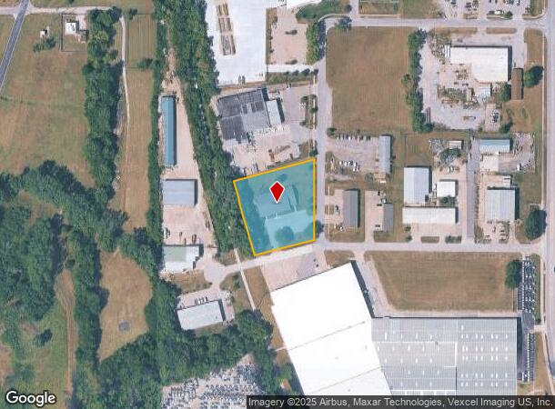  2721 Oregon St, Lawrence, KS Parcel Map