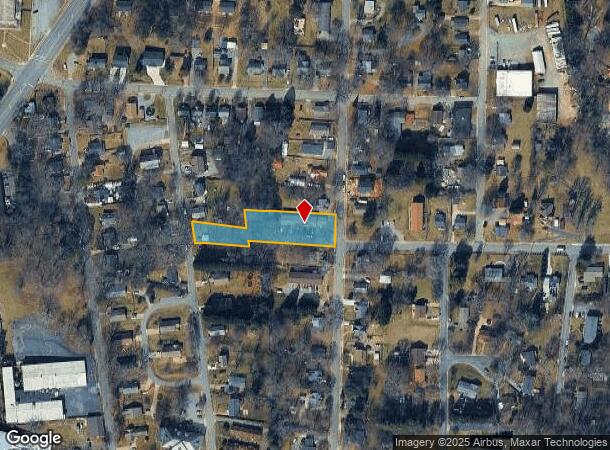  1207 12Th St Ne, Hickory, NC Parcel Map