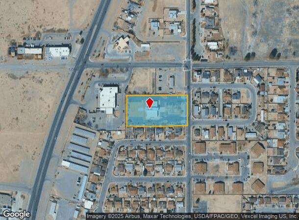 1155 N Fourth St, Anthony, NM Parcel Map