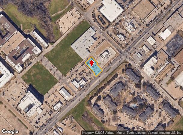  2455 W Mockingbird Ln, Dallas, TX Parcel Map