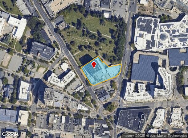  1 Olympic Pl, Towson, MD Parcel Map