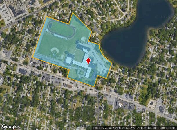 2401 W Shore Rd, Warwick, RI Parcel Map