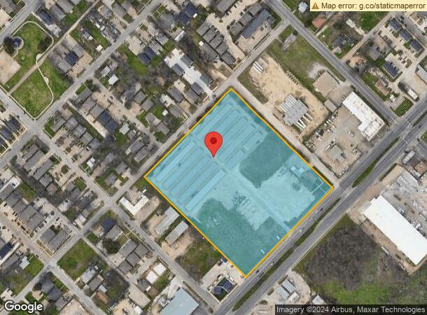  1301 La Salle Ave, Waco, TX Parcel Map