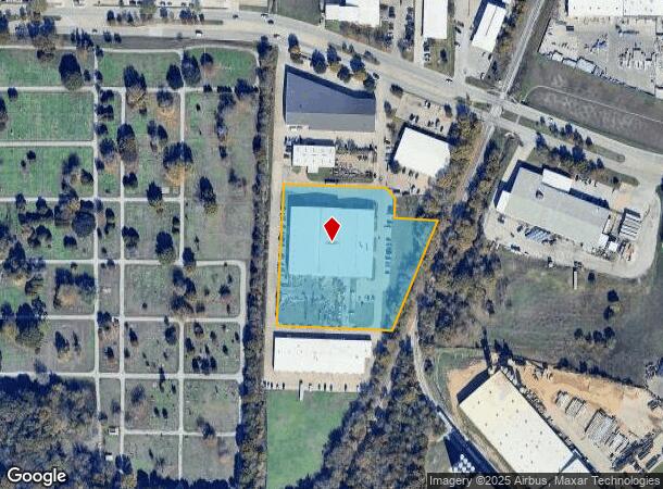  190 Industrial Blvd, Mckinney, TX Parcel Map