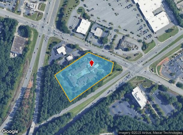  3209 Holcomb Bridge Rd, Peachtree Corners, GA Parcel Map