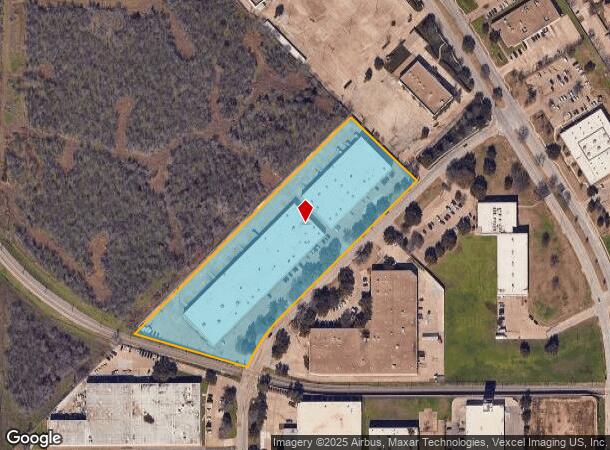 1751 Hurd Dr, Irving, TX Parcel Map