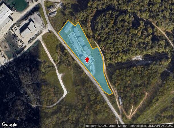  100 Tyler Ridge Rd, Charleston, WV Parcel Map