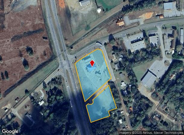 536 Nicholson St, Richland, GA Parcel Map
