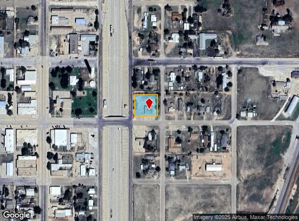 702 Avenue D, Hale Center, TX Parcel Map