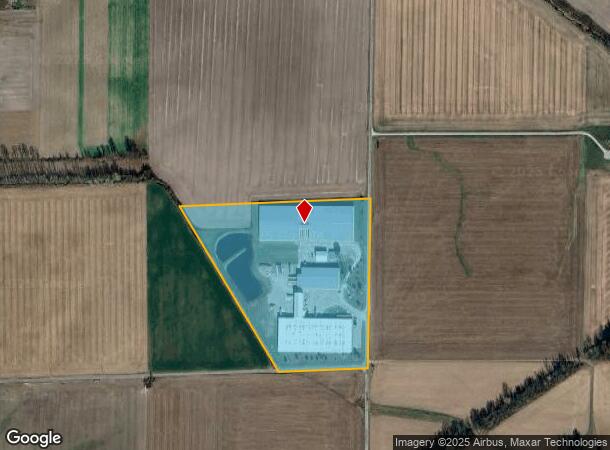 8464 N County Road 600 E, Hope, IN Parcel Map