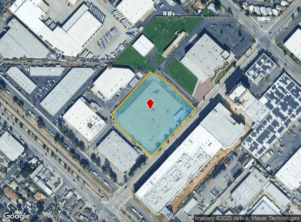 15191 Bledsoe St, Sylmar, CA Parcel Map