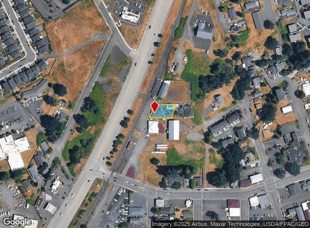  254 N Columbia River Hwy, Saint Helens, OR Parcel Map