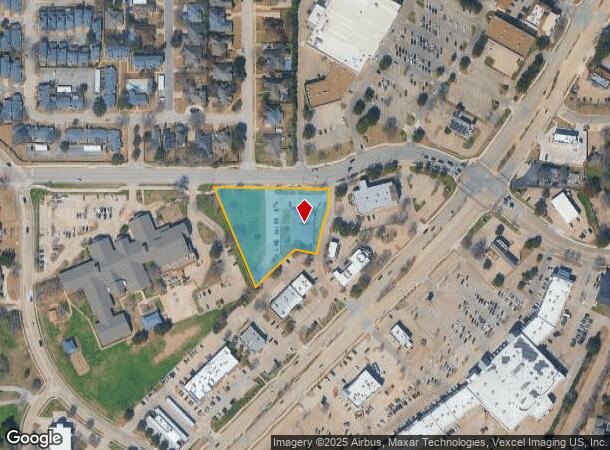  701 Glade Rd, Colleyville, TX Parcel Map