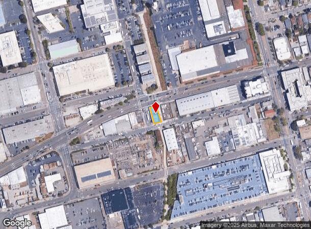 1000 Ashby Ave, Berkeley, CA Parcel Map