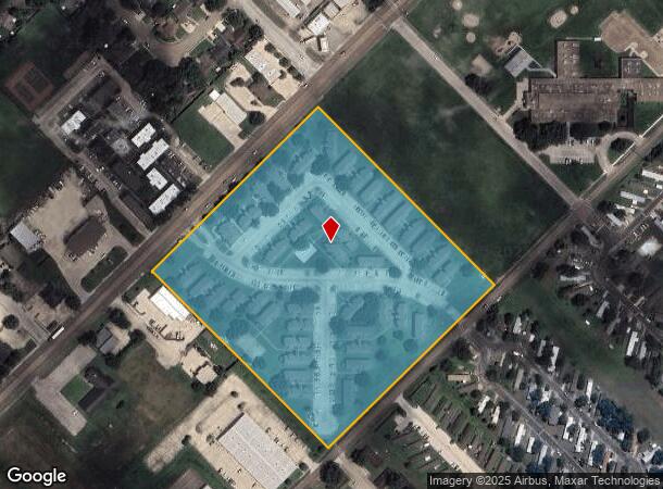 2501 E Mockingbird Ln, Victoria, TX Parcel Map