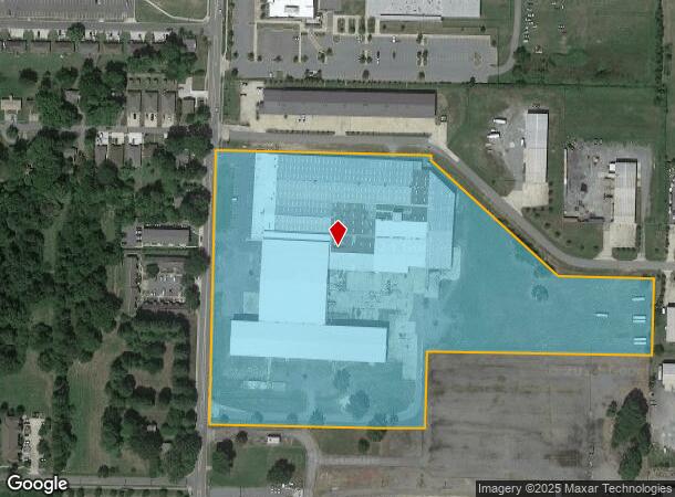  700 S German Ln, Conway, AR Parcel Map