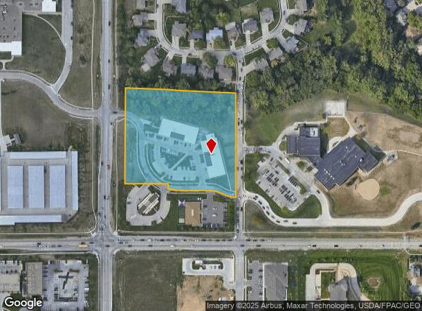 6715 S 180Th St, Omaha, NE Parcel Map