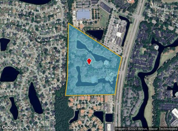  4460 Hodges Blvd, Jacksonville, FL Parcel Map