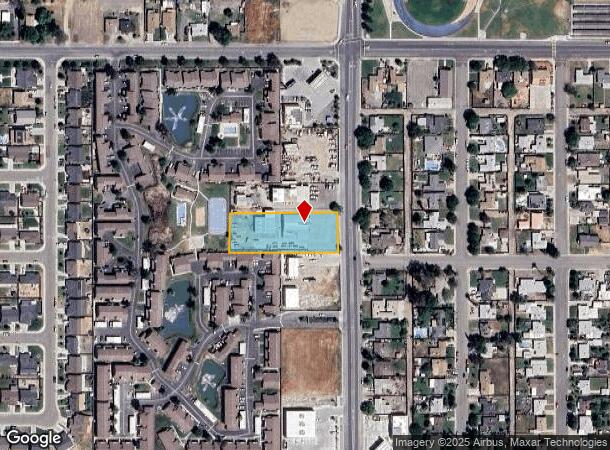  1512 Dairy Ave, Corcoran, CA Parcel Map