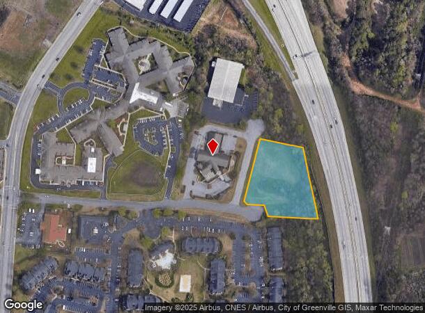  1 Park Plz, Greenville, SC Parcel Map